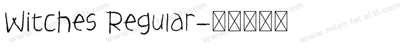 Witches Regular字体转换